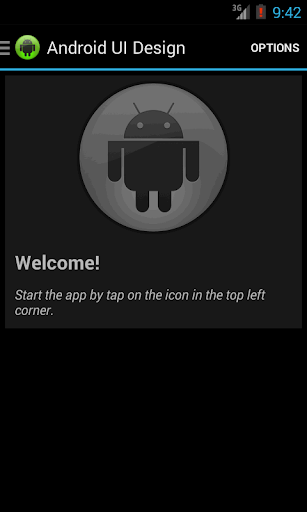 UI Design for Android - Image screenshot of android app