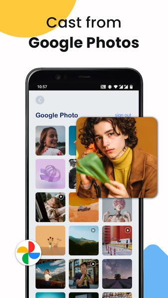 Cast to TV - Screen Mirroring - Image screenshot of android app