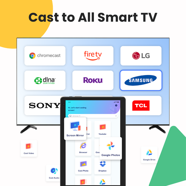 Cast to TV - Screen Mirroring - Image screenshot of android app