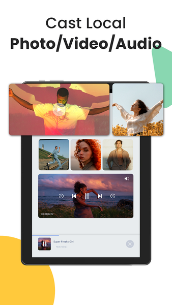 Cast to TV - Screen Mirroring - Image screenshot of android app