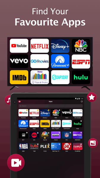 Remote for LG ThinG TV & webOS - Image screenshot of android app