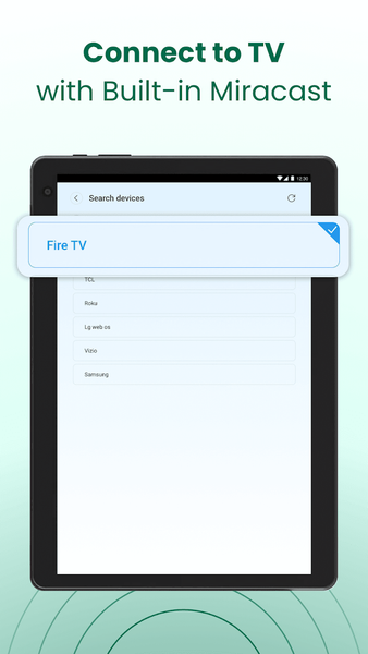 Miracast for Screen Mirroring - عکس برنامه موبایلی اندروید