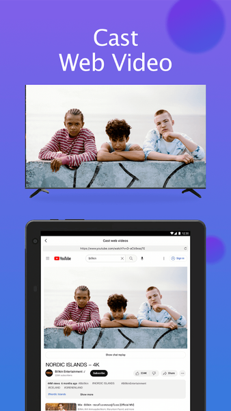 Remote for Smart Samsung TV - Image screenshot of android app
