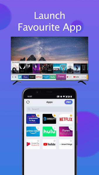 Remote for Smart Samsung TV - عکس برنامه موبایلی اندروید