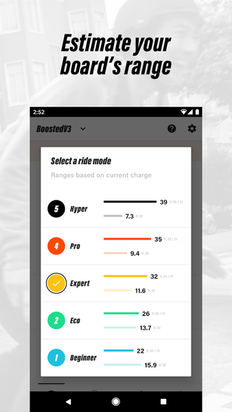 Boosted Boards - Image screenshot of android app