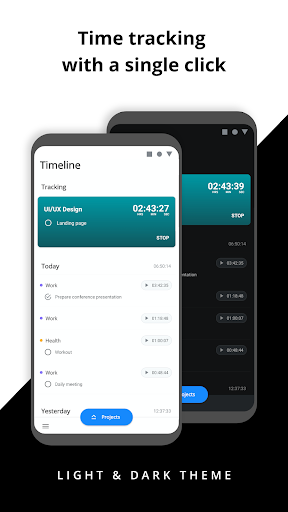 Boosted Time Tracker - عکس برنامه موبایلی اندروید