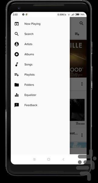 Bop Music Player - عکس برنامه موبایلی اندروید