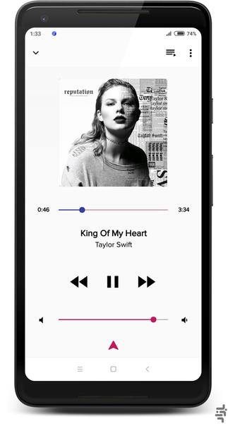 ‌‌Bop Music Player - Image screenshot of android app