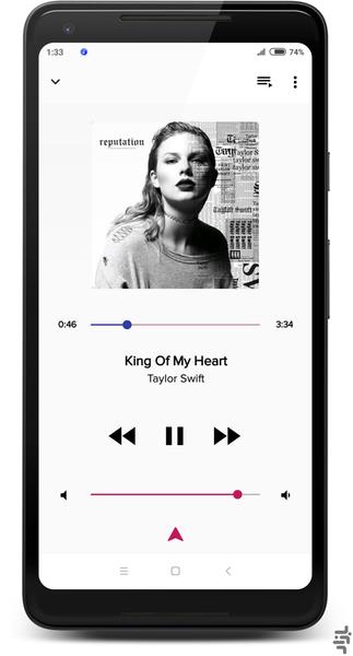 ‌‌Bop Music Player - عکس برنامه موبایلی اندروید