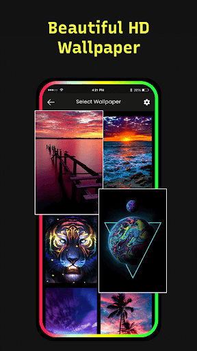 Screen Edge Light Themes - Image screenshot of android app