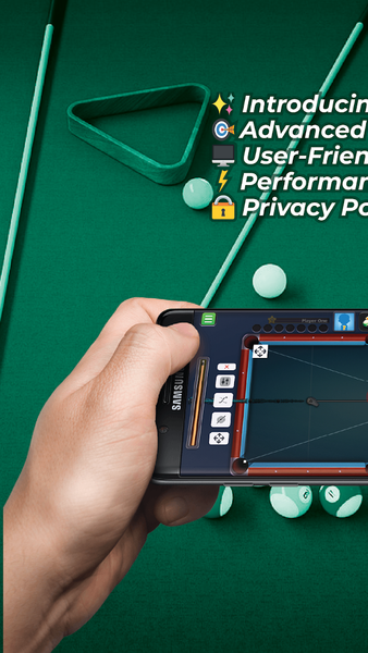 8 Ball Path Finder: Line Tool - Image screenshot of android app