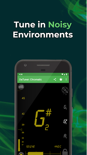 DaTuner: Tuner & Metronome - عکس برنامه موبایلی اندروید