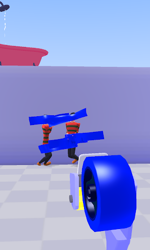 Tape Thrower - Stickers Gun - Gameplay image of android game
