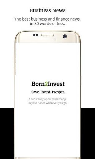 Born2Invest - Business News - عکس برنامه موبایلی اندروید