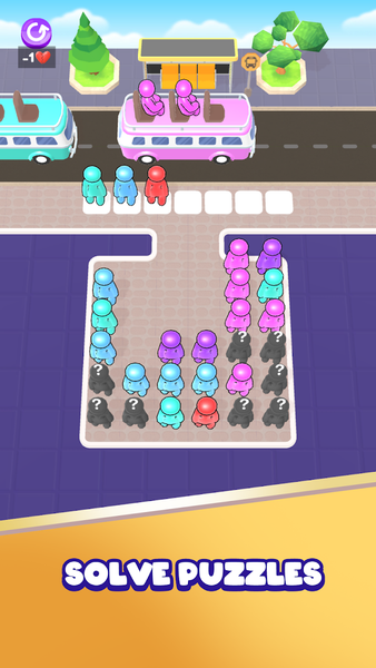 Bus Jam Traffic Puzzle - عکس بازی موبایلی اندروید