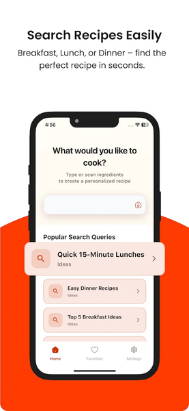 Cooksmart Recipe by Ingredient - عکس برنامه موبایلی اندروید