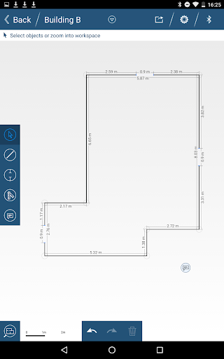 Bosch MeasureOn Gen.1 - عکس برنامه موبایلی اندروید