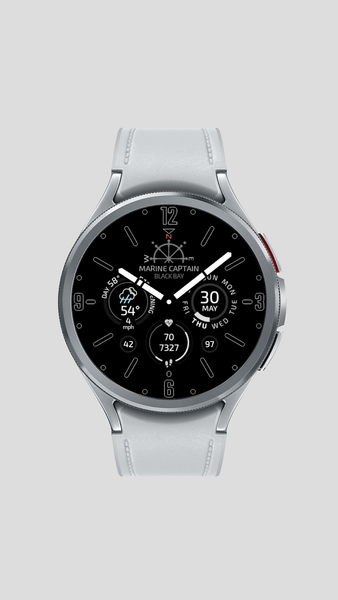 Marine Captain Watch Face - Image screenshot of android app