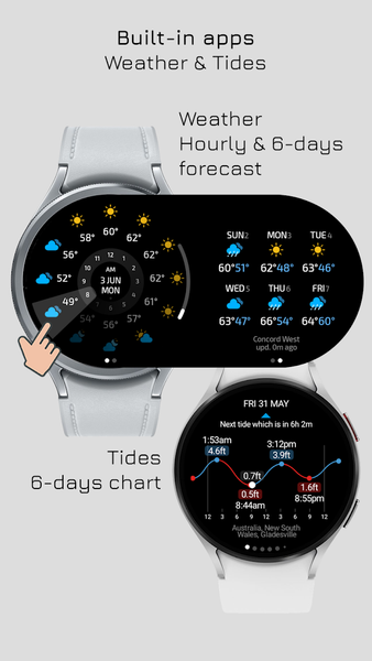 Marine Captain Watch Face - Image screenshot of android app