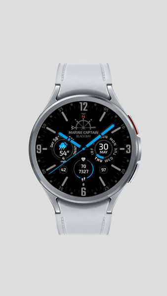 Marine Captain Watch Face - Image screenshot of android app