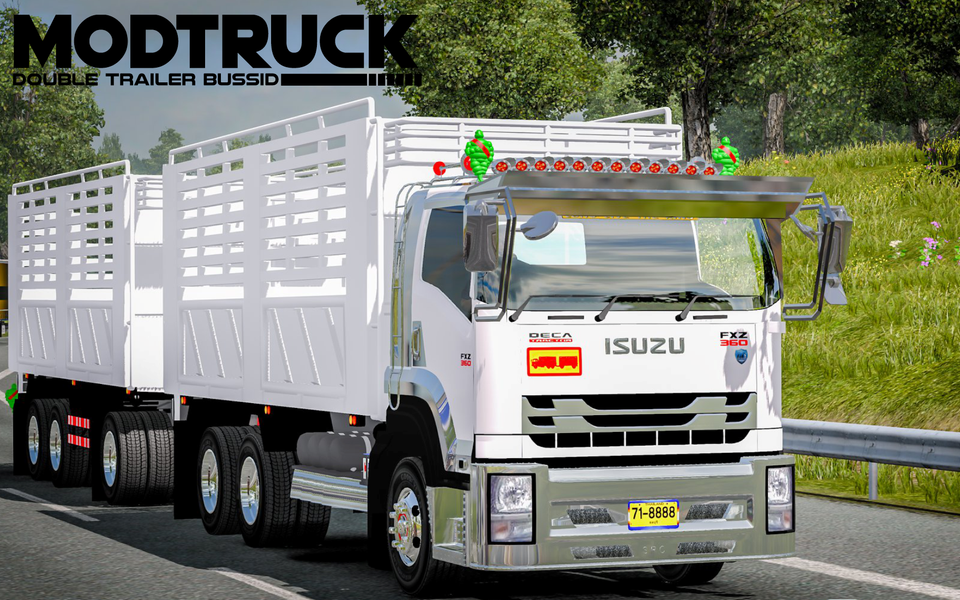 Mod Truk Double Trailer Bussid - عکس برنامه موبایلی اندروید