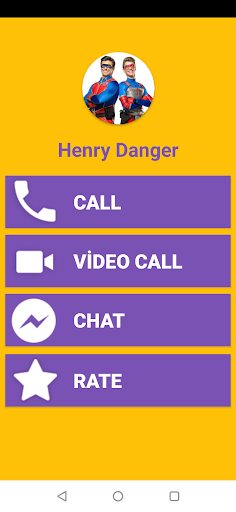 Captain Henry Fake Video Call - عکس برنامه موبایلی اندروید