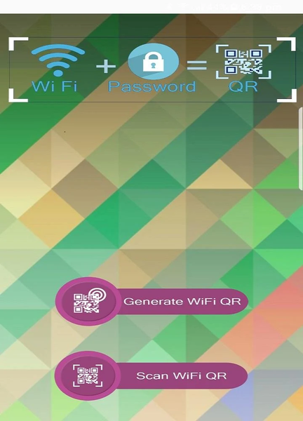 WiFi QR Code Generator & Passw - عکس برنامه موبایلی اندروید