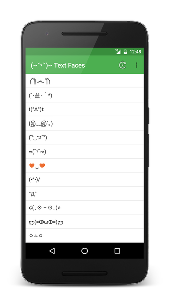 Text Faces - عکس برنامه موبایلی اندروید