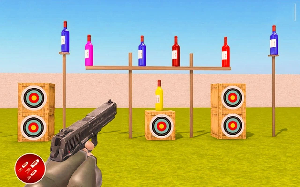 Bottle Shooting 3D - عکس بازی موبایلی اندروید