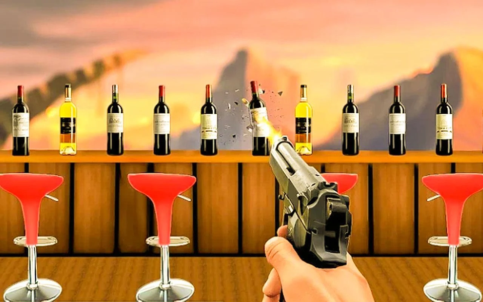 Bottle Shooting 3D - عکس بازی موبایلی اندروید