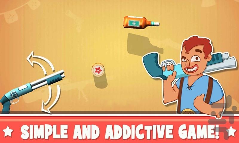 Bottle vs Bullet - Gameplay image of android game