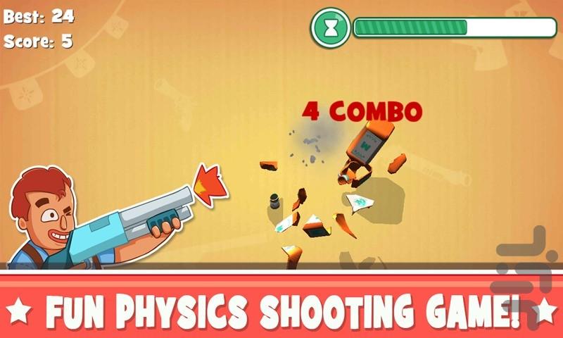 Bottle vs Bullet - Gameplay image of android game