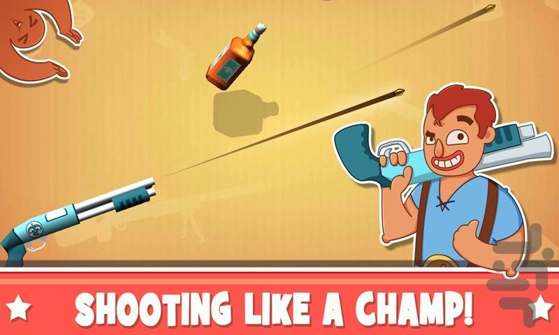 Bottle vs Bullet - Gameplay image of android game