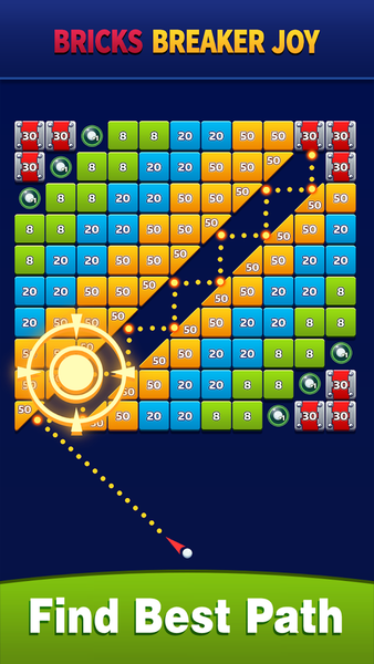 Bricks Breaker Joy - Gameplay image of android game