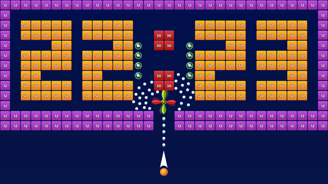 Bricks Breaker Joy - Gameplay image of android game