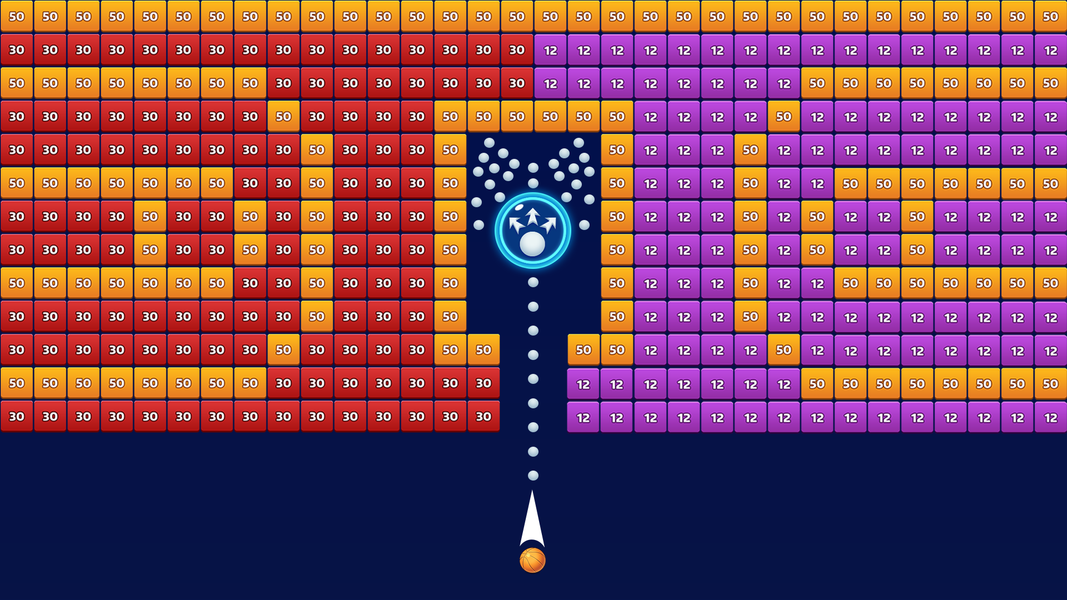 Bricks Breaker Joy - Gameplay image of android game