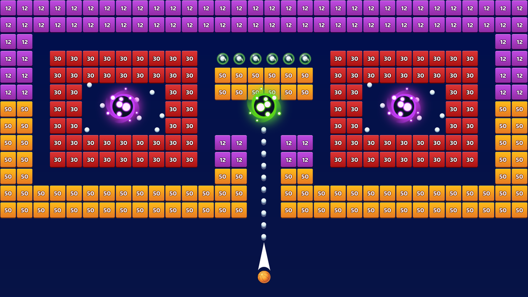Bricks Breaker Joy - Gameplay image of android game