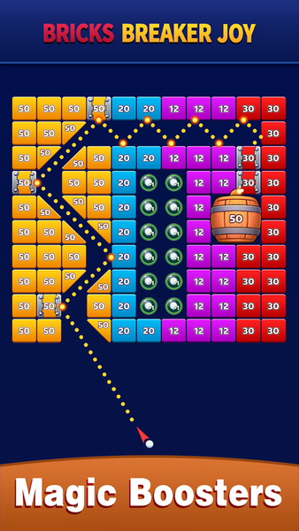 Bricks Breaker Joy - Gameplay image of android game