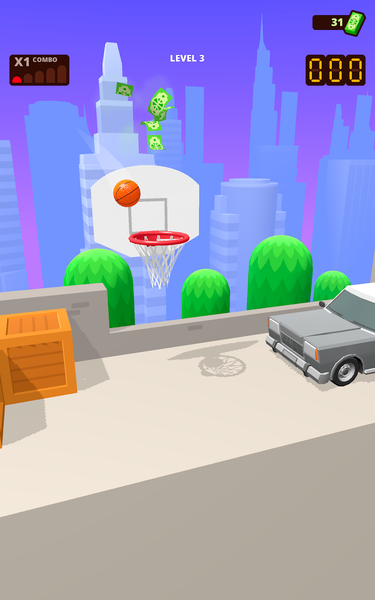 Bounce Dunk - basketball game - عکس بازی موبایلی اندروید