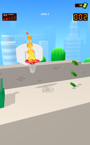 Bounce Dunk - basketball game - عکس بازی موبایلی اندروید
