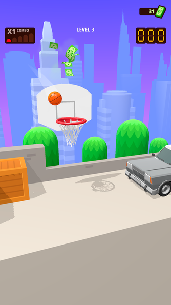 Bounce Dunk - basketball game - عکس بازی موبایلی اندروید
