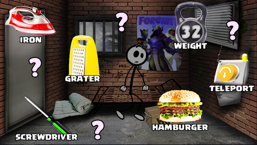 Stickman jail-break escape 2 - Gameplay image of android game