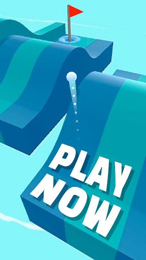Perfect Golf - Satisfying Game - Gameplay image of android game