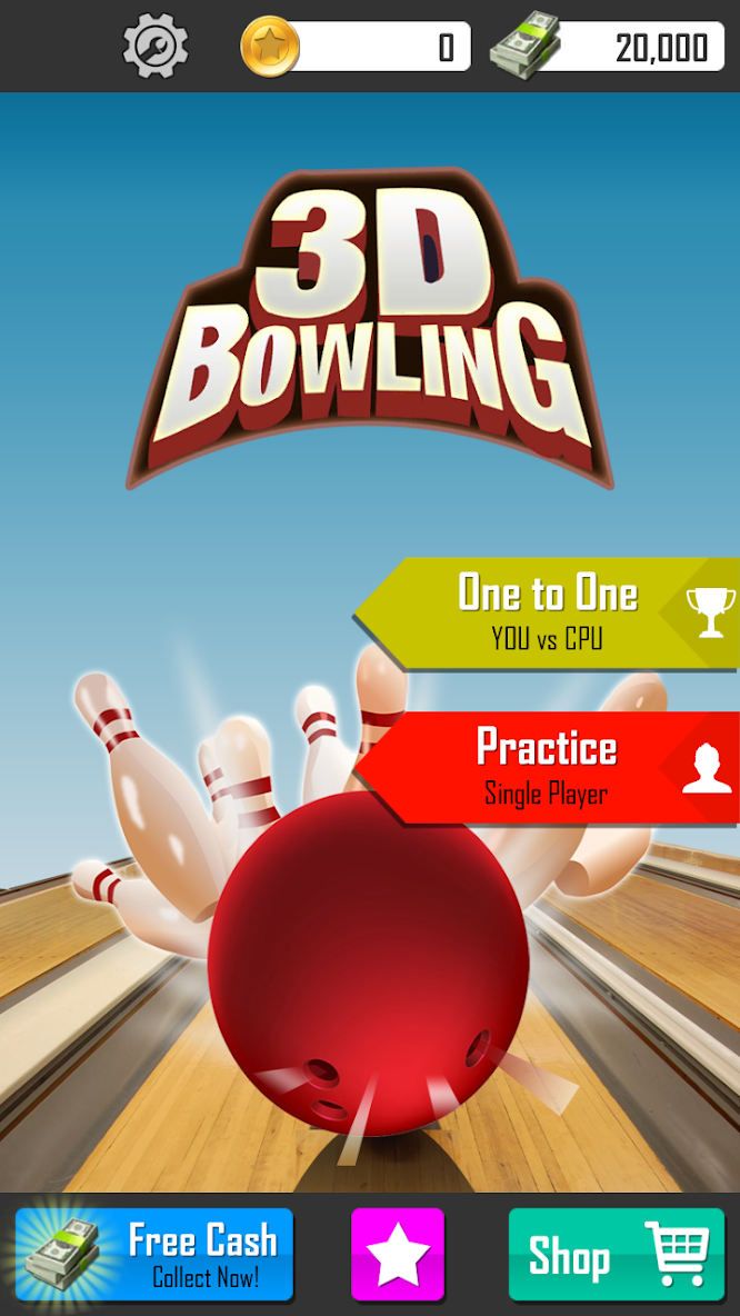 Bowling Strike10 Pin Game Game for Android