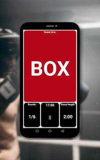 Boxing timer (stopwatch) - عکس برنامه موبایلی اندروید