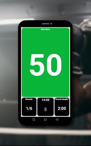 Boxing timer (stopwatch) - عکس برنامه موبایلی اندروید