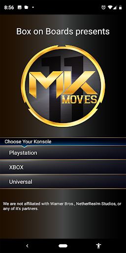 Moves for MK۱۱ - عکس برنامه موبایلی اندروید