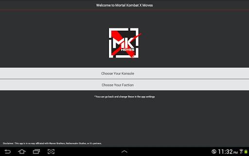 Moves for Mortal Kombat X - عکس برنامه موبایلی اندروید