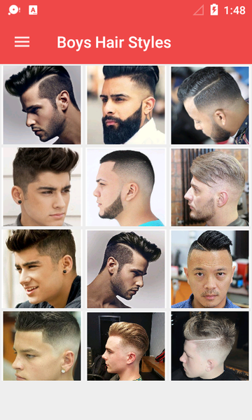 Latest Boys Hairstyle - عکس برنامه موبایلی اندروید