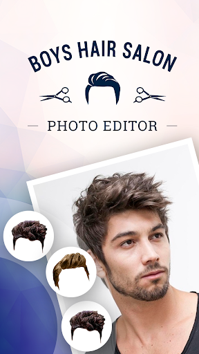 Boys Hair Salon Photo Editor - عکس برنامه موبایلی اندروید